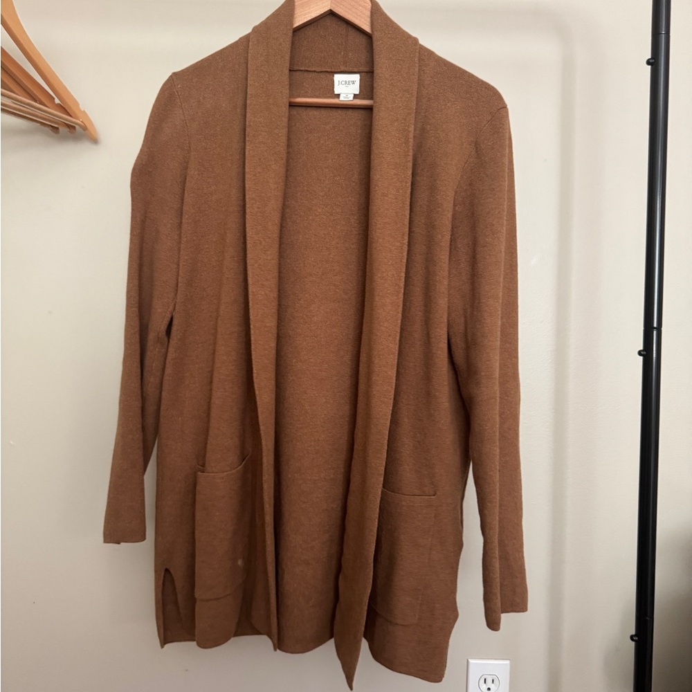 J. Crew Brown Cardigan Sweater